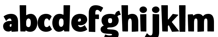 HokubaGrabs-Regular Font LOWERCASE