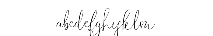 Holanderscript Font LOWERCASE
