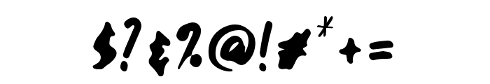 Holandy-Regular Font OTHER CHARS