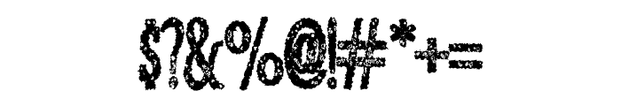Holdisk Stampel Regular Font OTHER CHARS