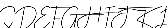 Holdsmith Font UPPERCASE
