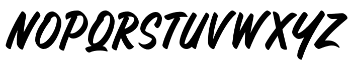 Holdstone-Medium Font UPPERCASE
