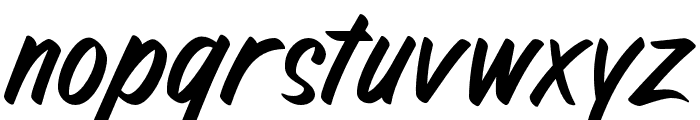 Holdstone-Medium Font LOWERCASE