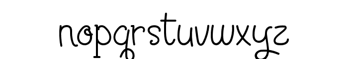 Holfi Sley Font LOWERCASE