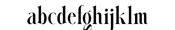 Holgin Font LOWERCASE