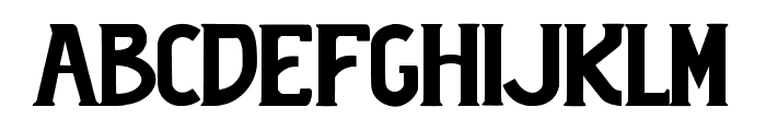 Holguin Font LOWERCASE