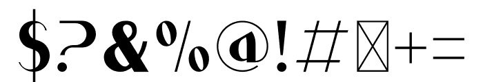 Holicho Font Font OTHER CHARS