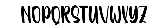 Holiday Haunted Font LOWERCASE