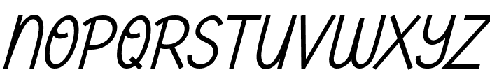 Holiday Jingle Italic Font UPPERCASE