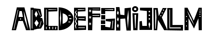 Holiday Season Alphabeth  Regular Font LOWERCASE