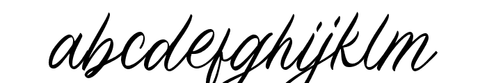 HolidaySeason-Regular Font LOWERCASE