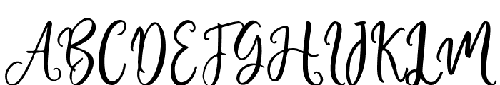 HolidaySundayScript-Regular Font UPPERCASE