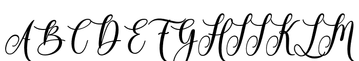 HolidayonSunday-Italic Font UPPERCASE