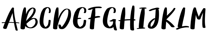 Holigan Regular Font UPPERCASE
