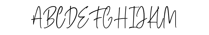 Holigans Font UPPERCASE