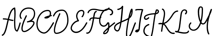 Holihood-Regular Font UPPERCASE