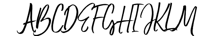 Holingston Clean Font UPPERCASE