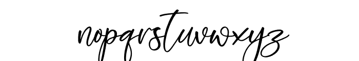 Holistway Italic Font LOWERCASE