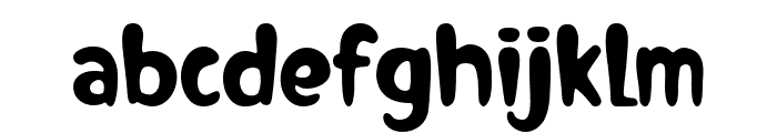 HollaHolla-Regular Font LOWERCASE