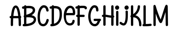 HollaMonday-Regular Font LOWERCASE