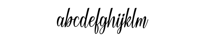 Hollaby Font LOWERCASE