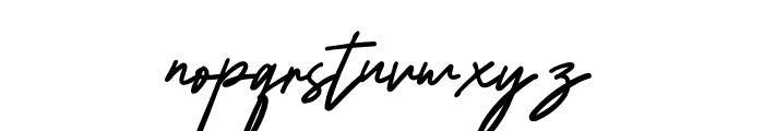 Holland_Signature Font LOWERCASE