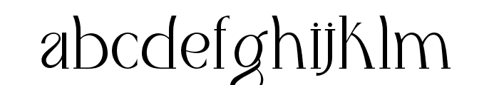 HollardRegular Font LOWERCASE