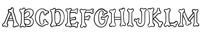 HollaweenRegular Font UPPERCASE