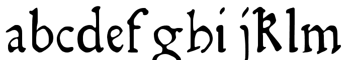 Holle_There Font LOWERCASE