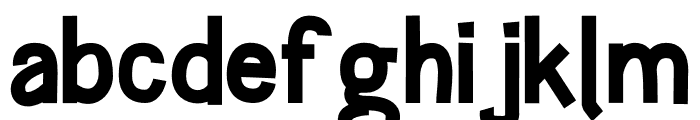 Hollgati Regular Font LOWERCASE