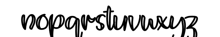 Holliday Spring Font LOWERCASE