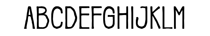 HollienRegular Font LOWERCASE