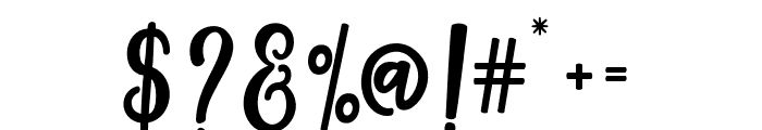 HollistonScript Font OTHER CHARS