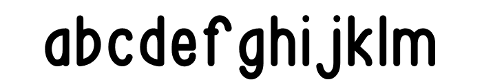 Holly AA Font LOWERCASE