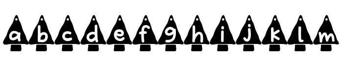 Holly Jolly Christmas Font LOWERCASE