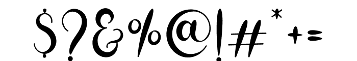 Holly Script Font OTHER CHARS
