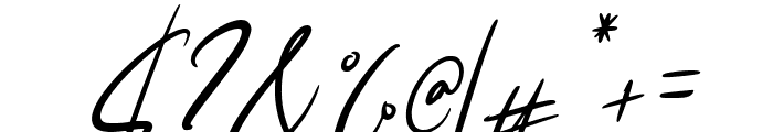 Holly Stroke Italic Font OTHER CHARS