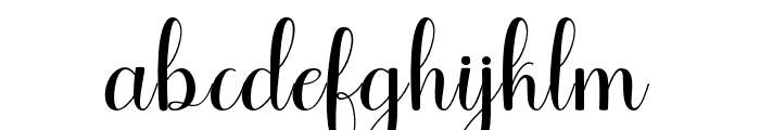 HollyMolly Font LOWERCASE