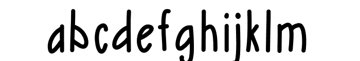HollyNight Font LOWERCASE