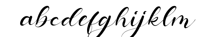 Hollyna Font LOWERCASE