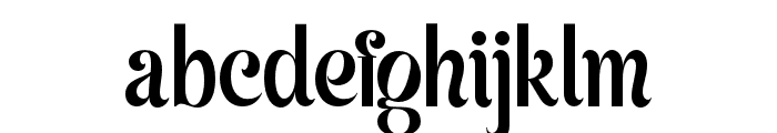 HollywingsRegular Font LOWERCASE