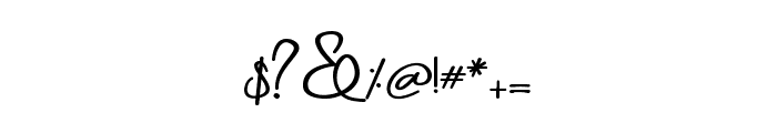 Holmes Signature Font OTHER CHARS