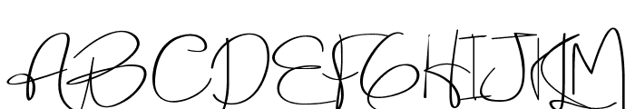 Holmes Signature Font UPPERCASE