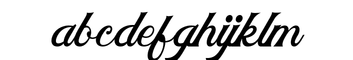 Holster-Regular Font LOWERCASE