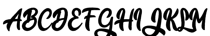 Holy Cook Rough Font UPPERCASE