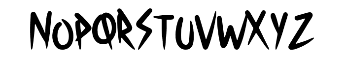 Holy Trouble Font UPPERCASE