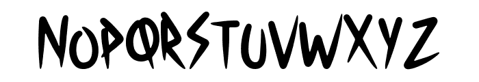 Holy Trouble Font LOWERCASE