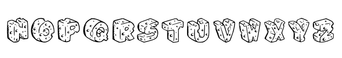 Holy cheese Font LOWERCASE