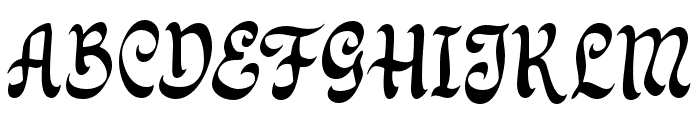 HolyStain-Regular Font UPPERCASE