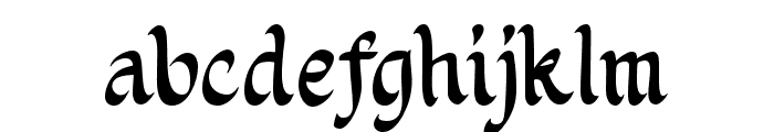 HolyStain-Regular Font LOWERCASE